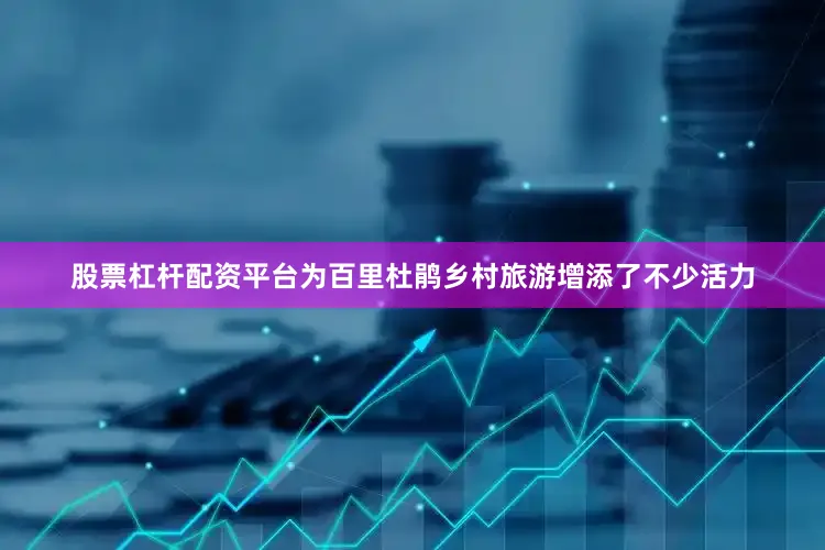 股票杠杆配资平台为百里杜鹃乡村旅游增添了不少活力
